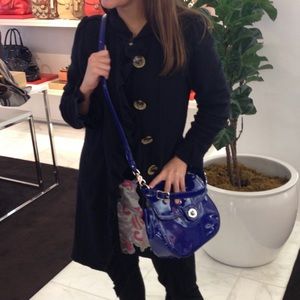 Coach Willis blue handbag purse 21244